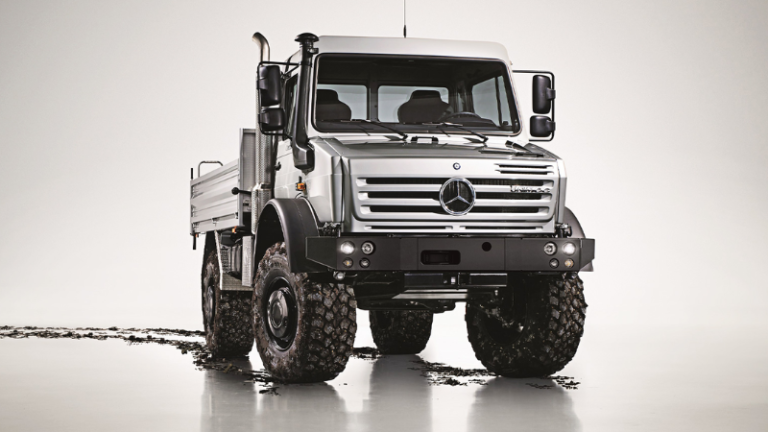 equipamientos en unidades mercedes benz unimog