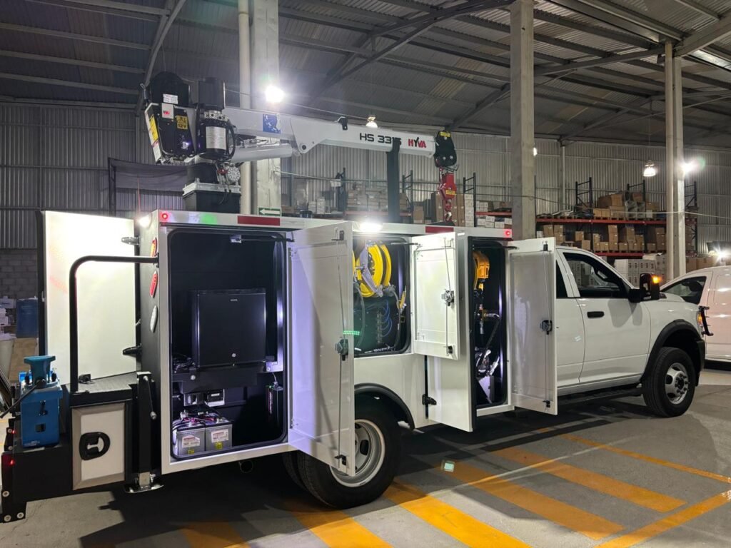 Equipamiento de Taller Móvil de Lubricación en Ford F550